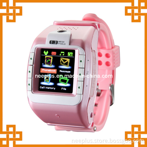 MP3 MP4 Handfree E-book Quadband Fahion Bluetooth Wrist Watch Cell Phones